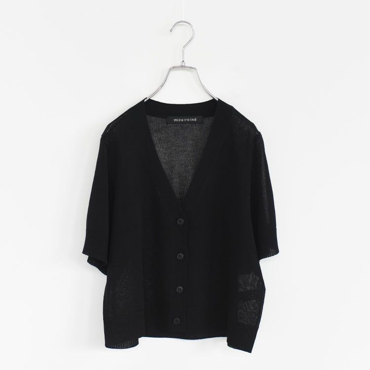 V neck short C/D Vネックショートカーディガン