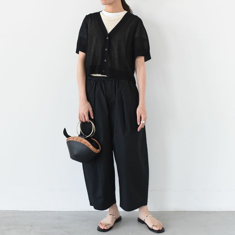 V neck short C/D Vネックショートカーディガン