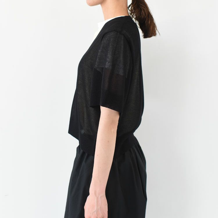 V neck short C/D Vネックショートカーディガン