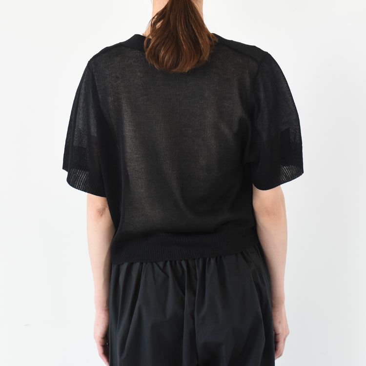 V neck short C/D Vネックショートカーディガン