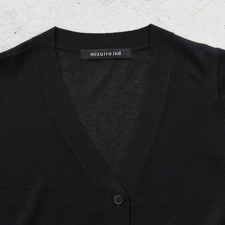 V neck short C/D Vネックショートカーディガン