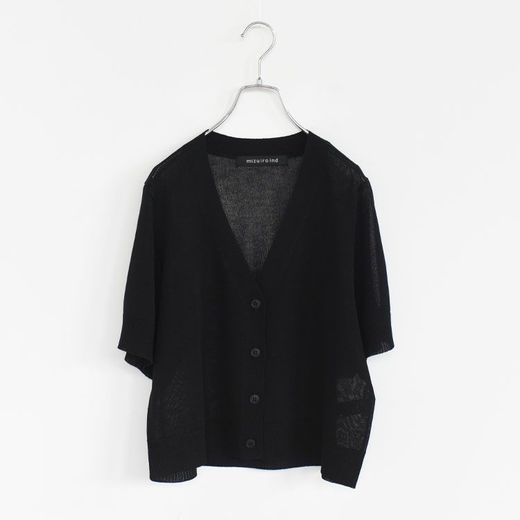 V neck short C/D Vネックショートカーディガン