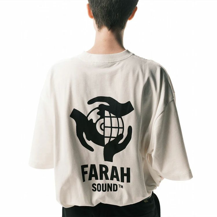 PRINTED GRAPHIC S/S TEE FARAH SOUND プリンテッドグラフィックTシャツファーラーサウンド