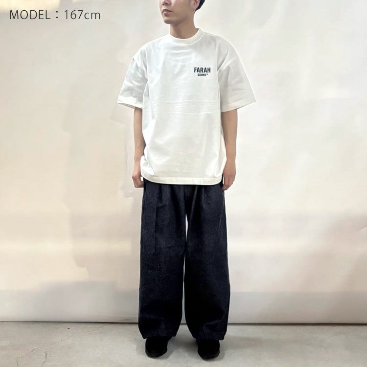 PRINTED GRAPHIC S/S TEE FARAH SOUND プリンテッドグラフィックTシャツファーラーサウンド