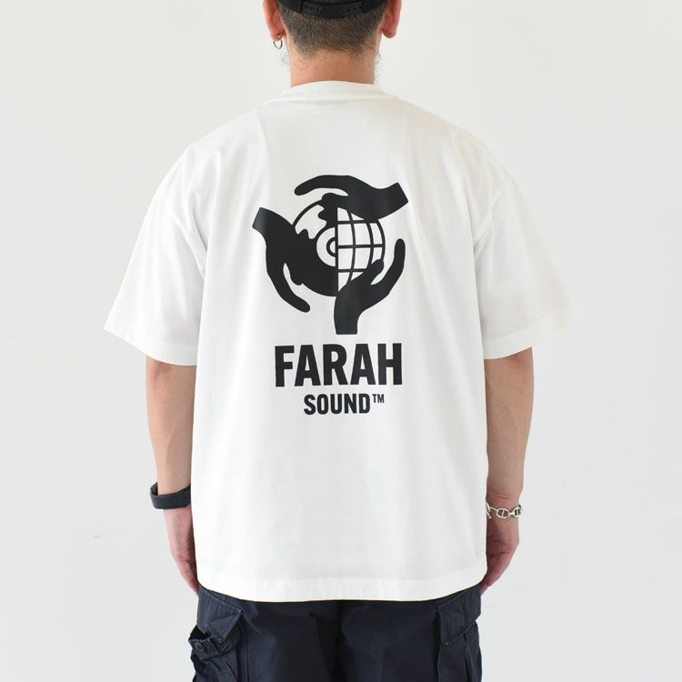 PRINTED GRAPHIC S/S TEE FARAH SOUND プリンテッドグラフィックTシャツファーラーサウンド