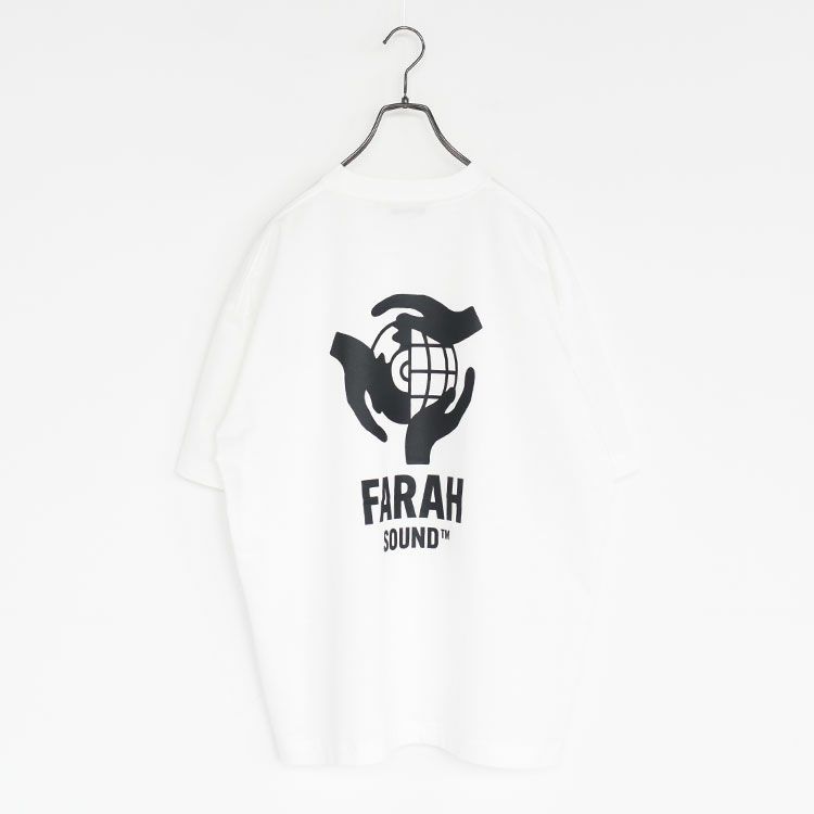 PRINTED GRAPHIC S/S TEE FARAH SOUND プリンテッドグラフィックTシャツファーラーサウンド