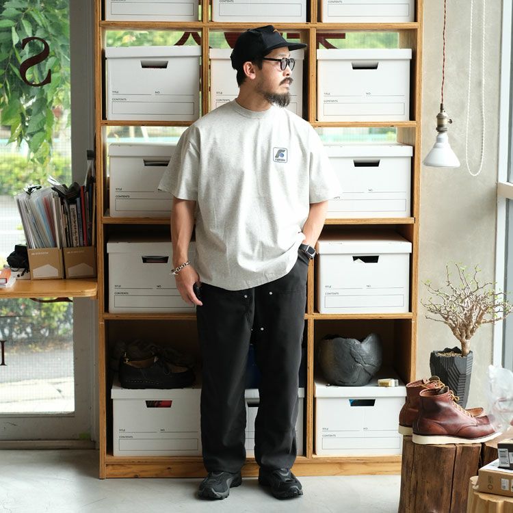 PRINTED GRAPHIC S/S TEE CUBE LOGO プリンテッドグラフィックTシャツキューブロゴ