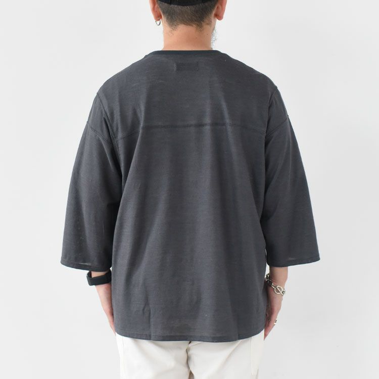 RAMIE KNIT BALL GAMES 3/4 SLEEVE TEE ラミー天竺 / ボールゲーム3/4スリーブTEE
