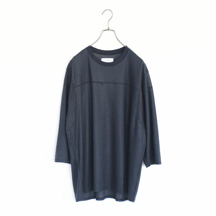 RAMIE KNIT BALL GAMES 3/4 SLEEVE TEE ラミー天竺 / ボールゲーム3/4スリーブTEE