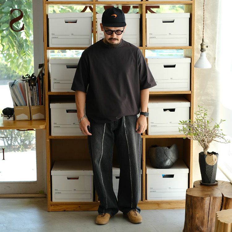 40/2 ORGANIC COTTON KNIT CREW NECK TEE オーガニックコットン26G天竺 / クルーネックTEE