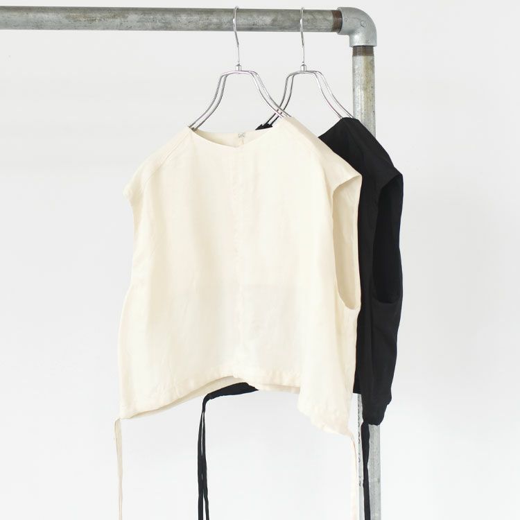 Sleeveless Drawstring Tops スリーブレス ドローストリングトップス