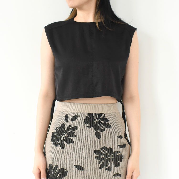 Sleeveless Drawstring Tops スリーブレス ドローストリングトップス