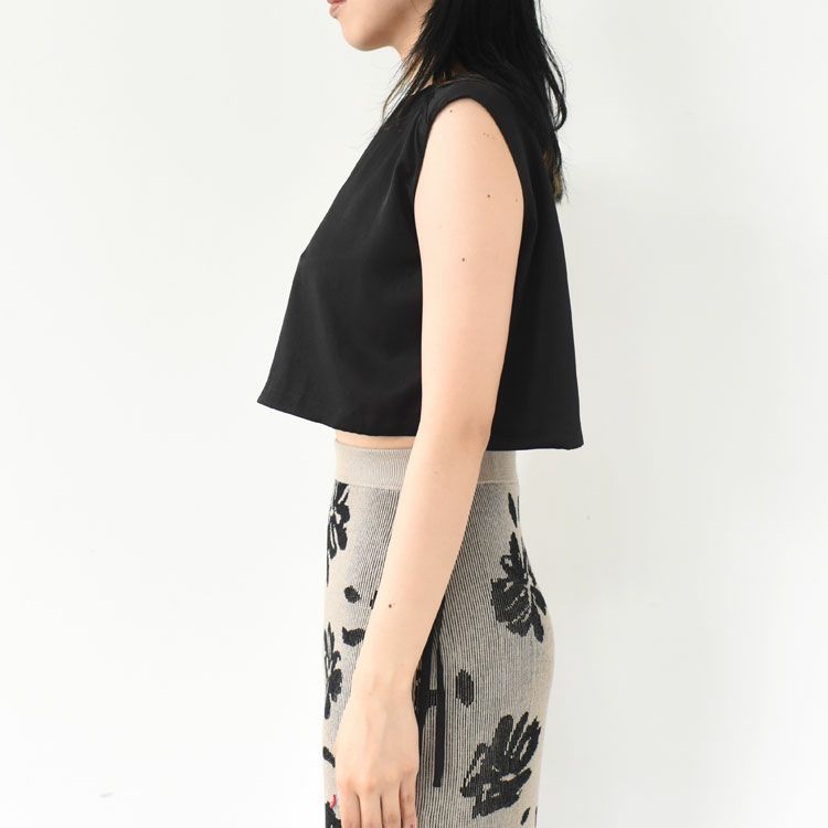 Sleeveless Drawstring Tops スリーブレス ドローストリングトップス