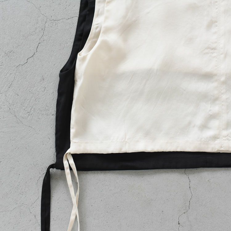 Sleeveless Drawstring Tops スリーブレス ドローストリングトップス