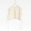 Sleeveless Drawstring Tops スリーブレス ドローストリングトップス