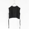 Sleeveless Drawstring Tops スリーブレス ドローストリングトップス