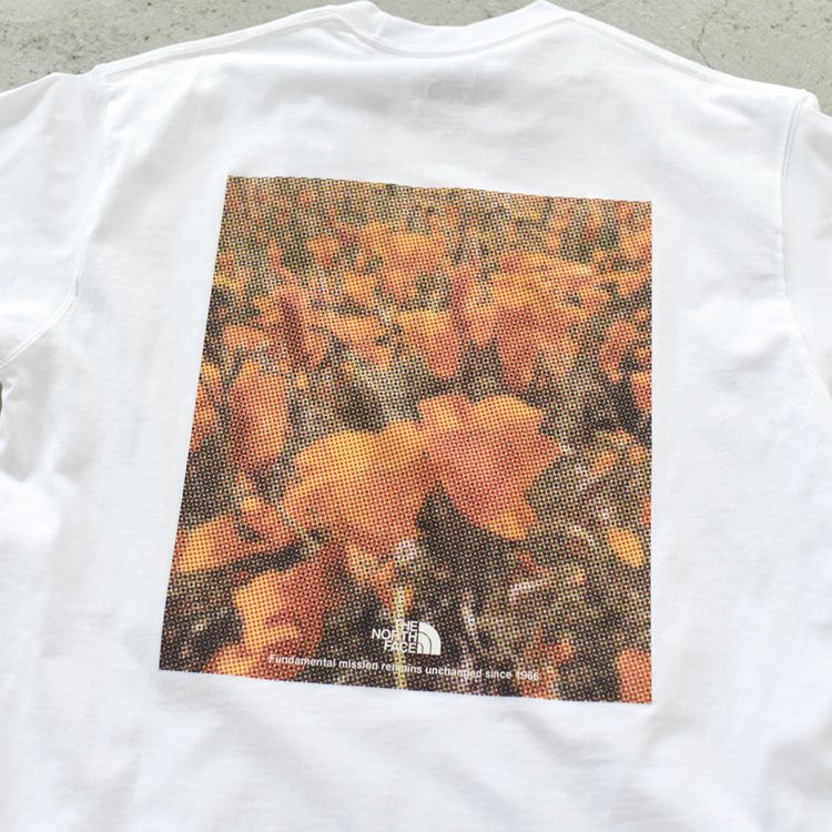 ショートスリーブフラッシュドライピクセルプラントコットンティー