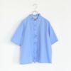 half sleeve frill short shirt ハーフスリーブフリルショートシャツ