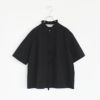 half sleeve frill short shirt ハーフスリーブフリルショートシャツ