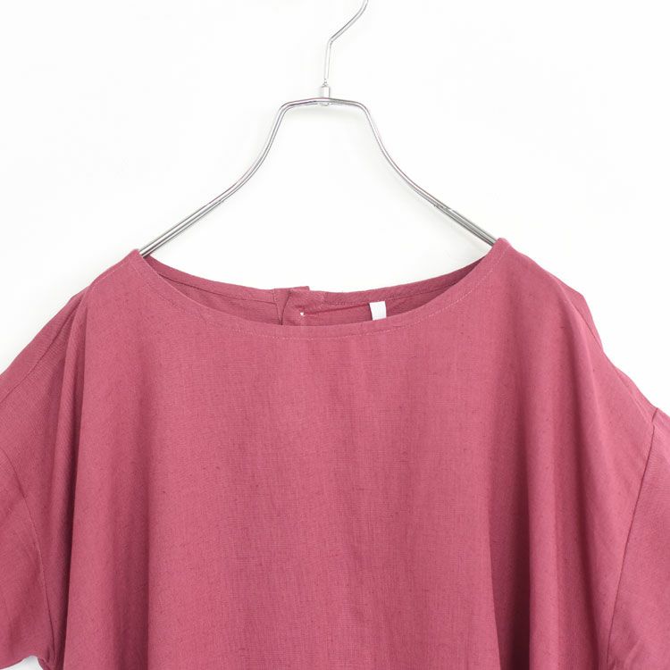 コットンリネンフレアワンピース