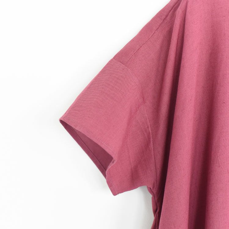 コットンリネンフレアワンピース