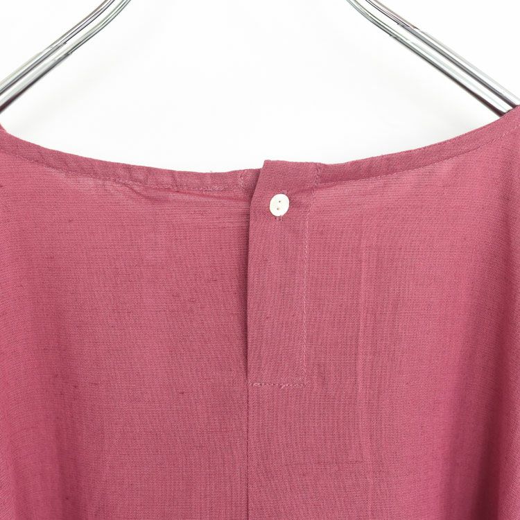 コットンリネンフレアワンピース