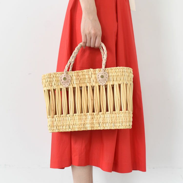 BRAID HANDLE SMALL SQUARE BASKET ブレイドハンドル スモールスクエアバスケット