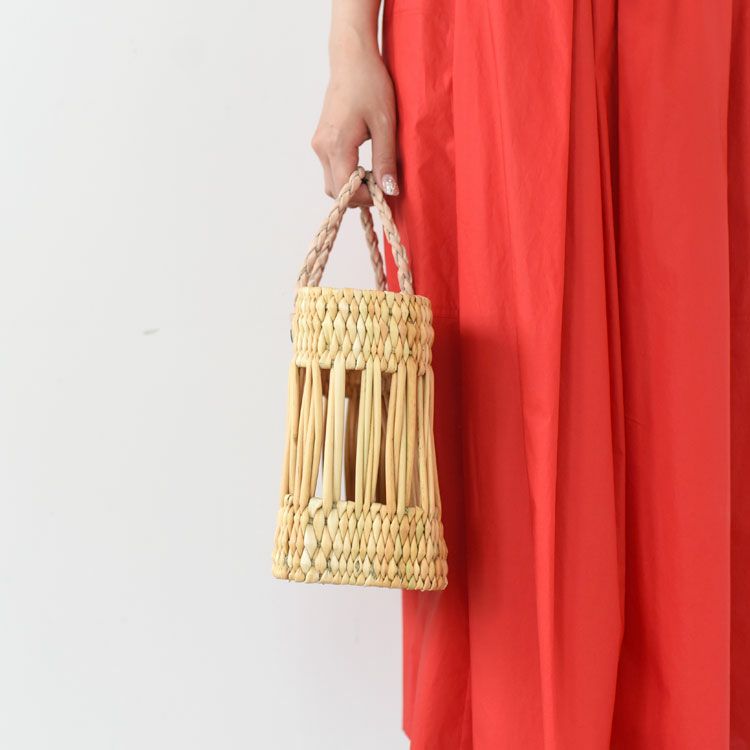 BRAID HANDLE SMALL SQUARE BASKET ブレイドハンドル スモールスクエアバスケット