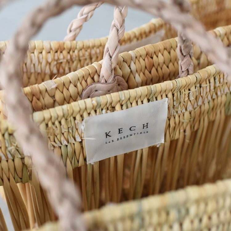 BRAID HANDLE SMALL SQUARE BASKET ブレイドハンドル スモールスクエアバスケット