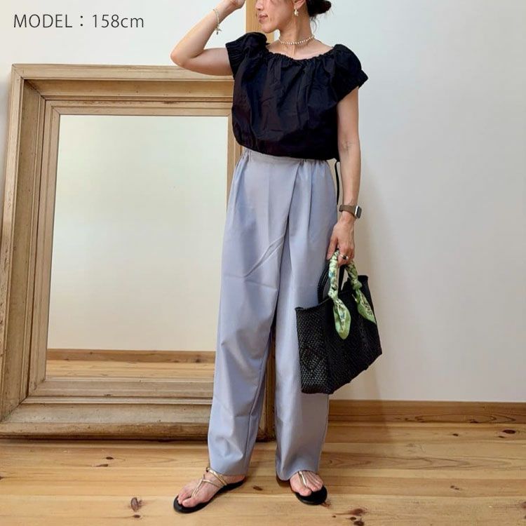 anuke アンヌーク Soft Offshoulder Topsオフショル ànuke online store（アンヌーク） / Gather Offshoulder