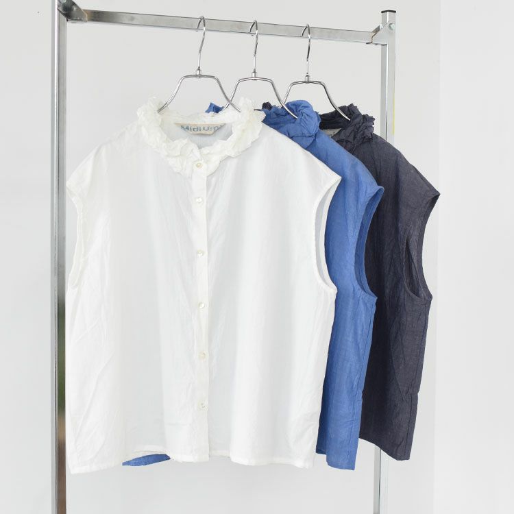 volume frill collar shirt ボリュームフリルカラーシャツ