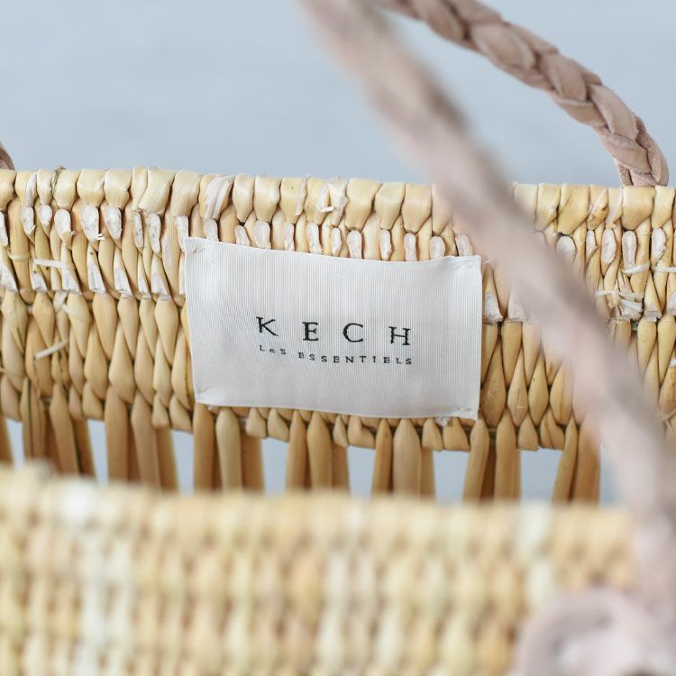 BRAID HANDLE MIDIUM SQUARE BASKET ブレイドハンドルラージスクエアバスケット