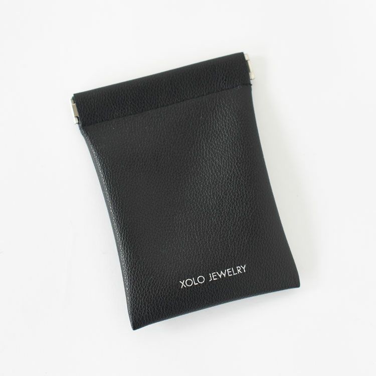 Signet Ring with Steel Gray Flower シグネットリングウィズスチールグレーフラワー