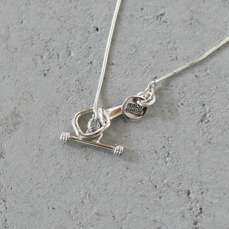 Snake Link Necklace with Horse Bit スネークリンクネックレスウィズホースビット