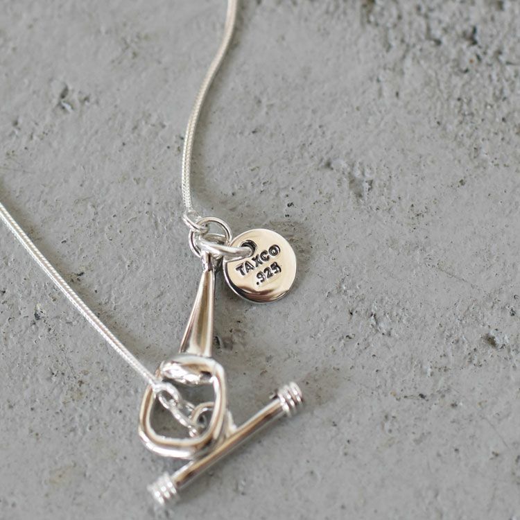 Snake Link Necklace with Horse Bit スネークリンクネックレスウィズホースビット