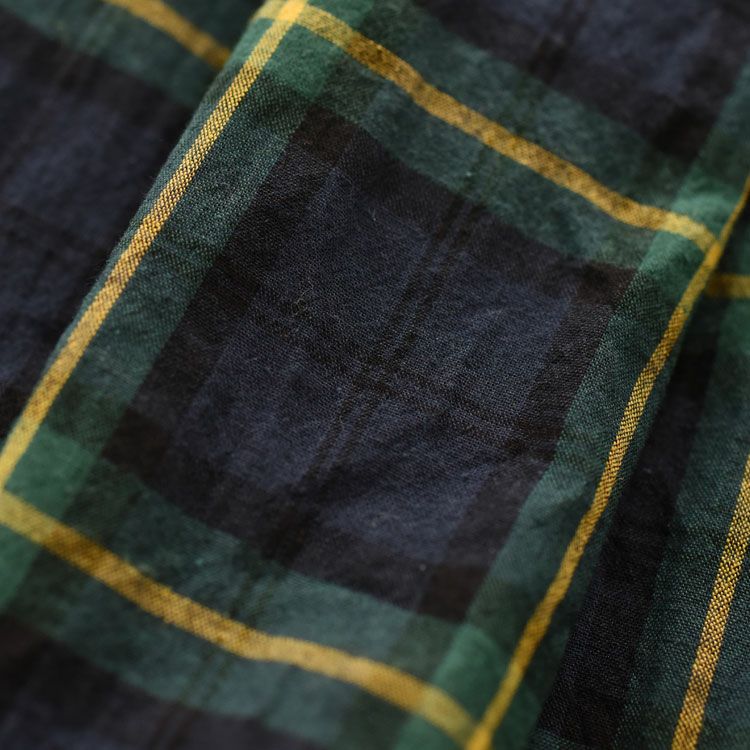 check wrap skirt チェックラップスカート