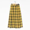 check wrap skirt チェックラップスカート