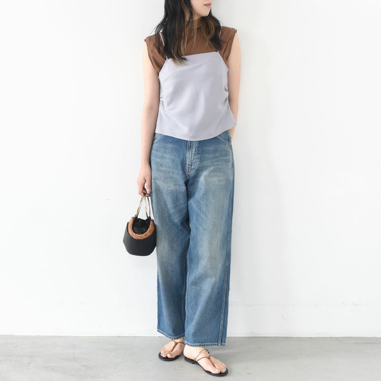 Satin Gather Camisole サテンギャザーキャミソール