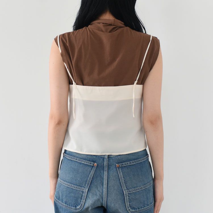 Satin Gather Camisole サテンギャザーキャミソール