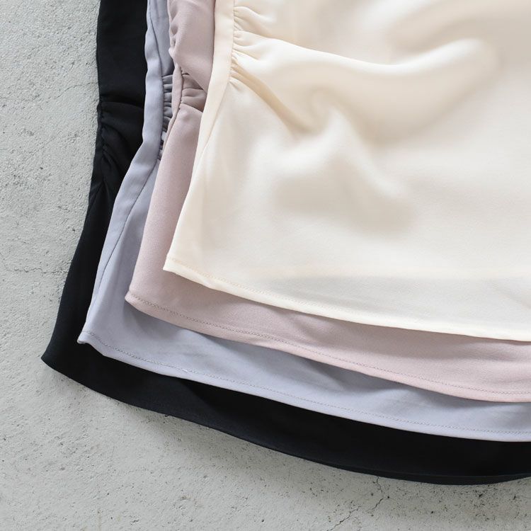 Satin Gather Camisole サテンギャザーキャミソール