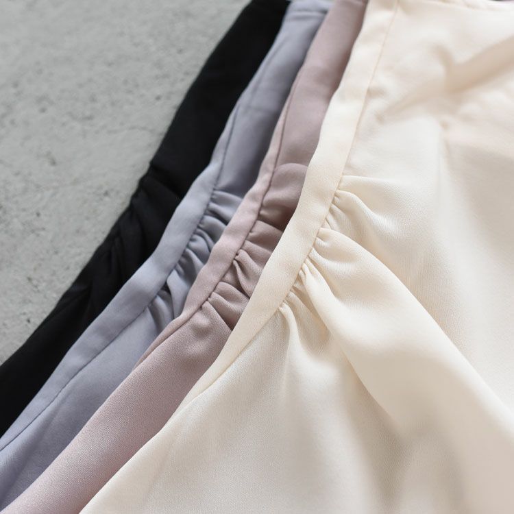Satin Gather Camisole サテンギャザーキャミソール
