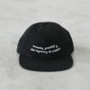 KNOWING YOURSELF CAP ノウウィングユアセルフキャップ