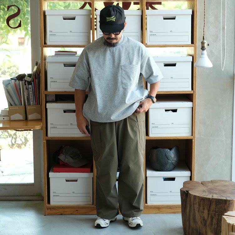 TECH POCKET CREW TEE S/S テックポケットクルーTシャツS/S