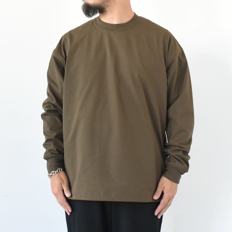 TECH DRAWSTRING TEE L/S テックドローストリングTシャツL/S