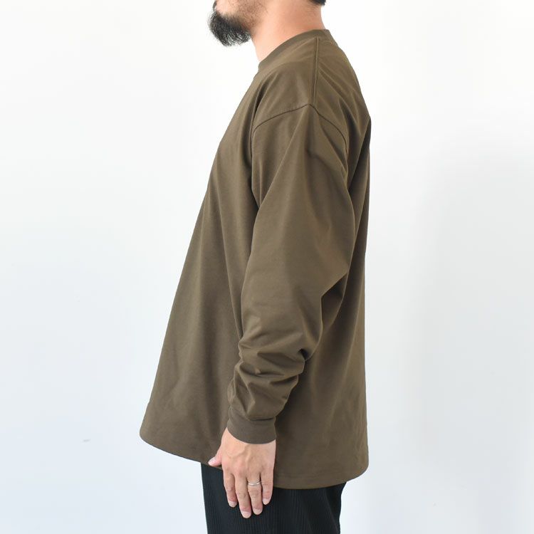 TECH DRAWSTRING TEE L/S テックドローストリングTシャツL/S