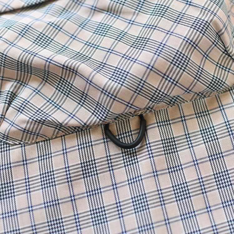 TECH SPORTS OPEN COLLAR SHIRT L/S NOVA CHECK テックスポーツオープンカラーシャツL/Sノヴァチェック