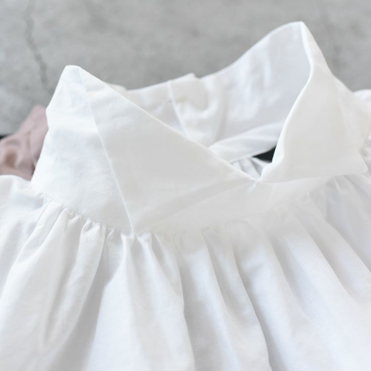 tand shirt collar gathered shirt スタンドシャツカラーギャザーシャツ