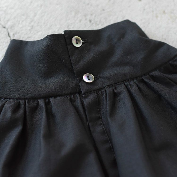 tand shirt collar gathered shirt スタンドシャツカラーギャザーシャツ