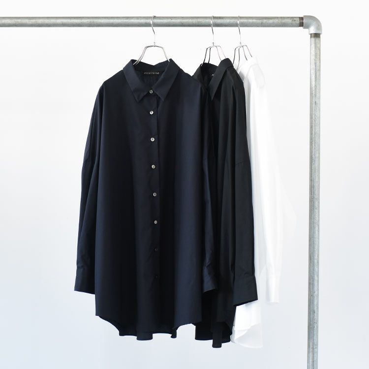 wide tunic shirt ワイドチュニックシャツ