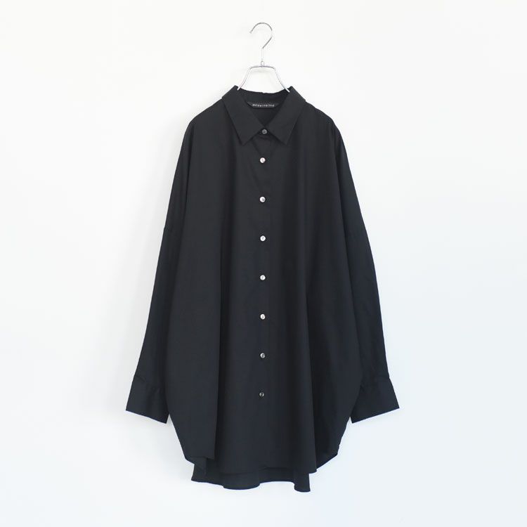 wide tunic shirt ワイドチュニックシャツ